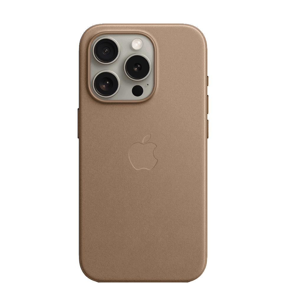 Чохол iPhone 15 Pro FineWoven Case with MagSafe - Taupe (MT4J3)
