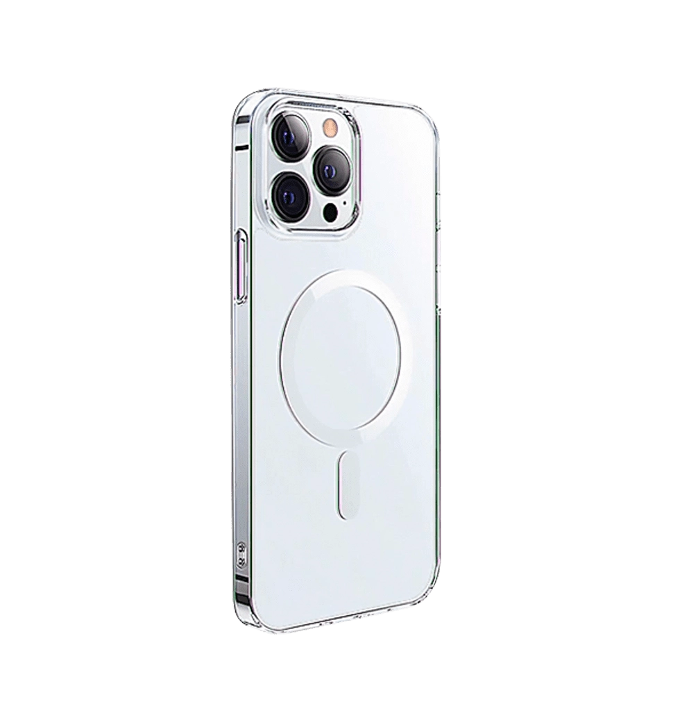 Чехол WIWU для iPhone 15 Pro Max Magnetic Crystal Series Transparent