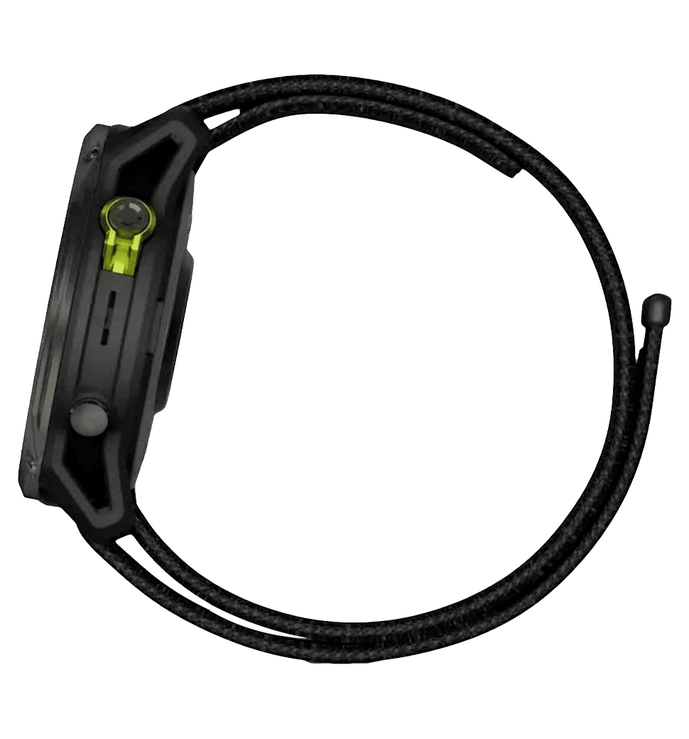 Смарт-годинник Garmin Enduro 3 Carbon Gray DLC Titanium with Black UltraFit Nylon Strap