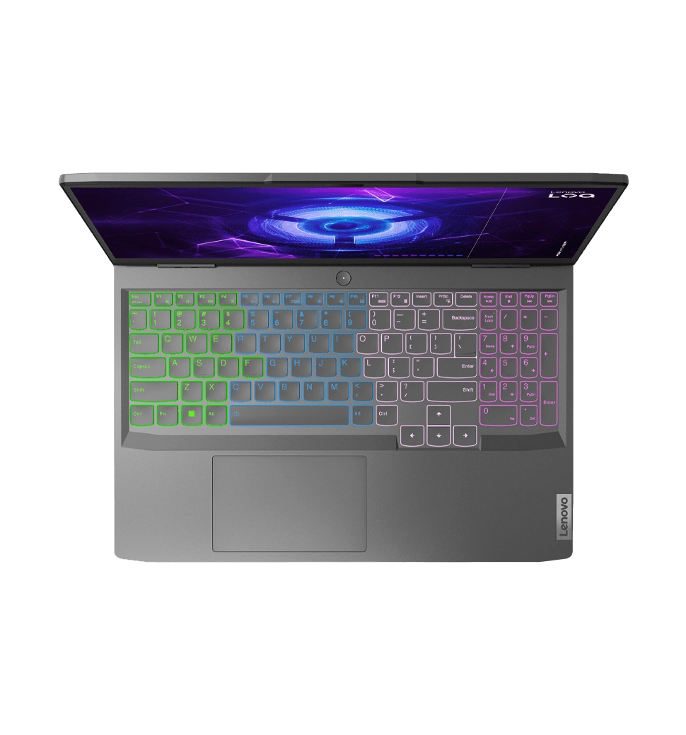 Ноутбук 15.6" LENOVO LOQ 15IRH8/Intel i5-12450H/16GB/512 SSD/RTX4060-8GB/DOS/Grey