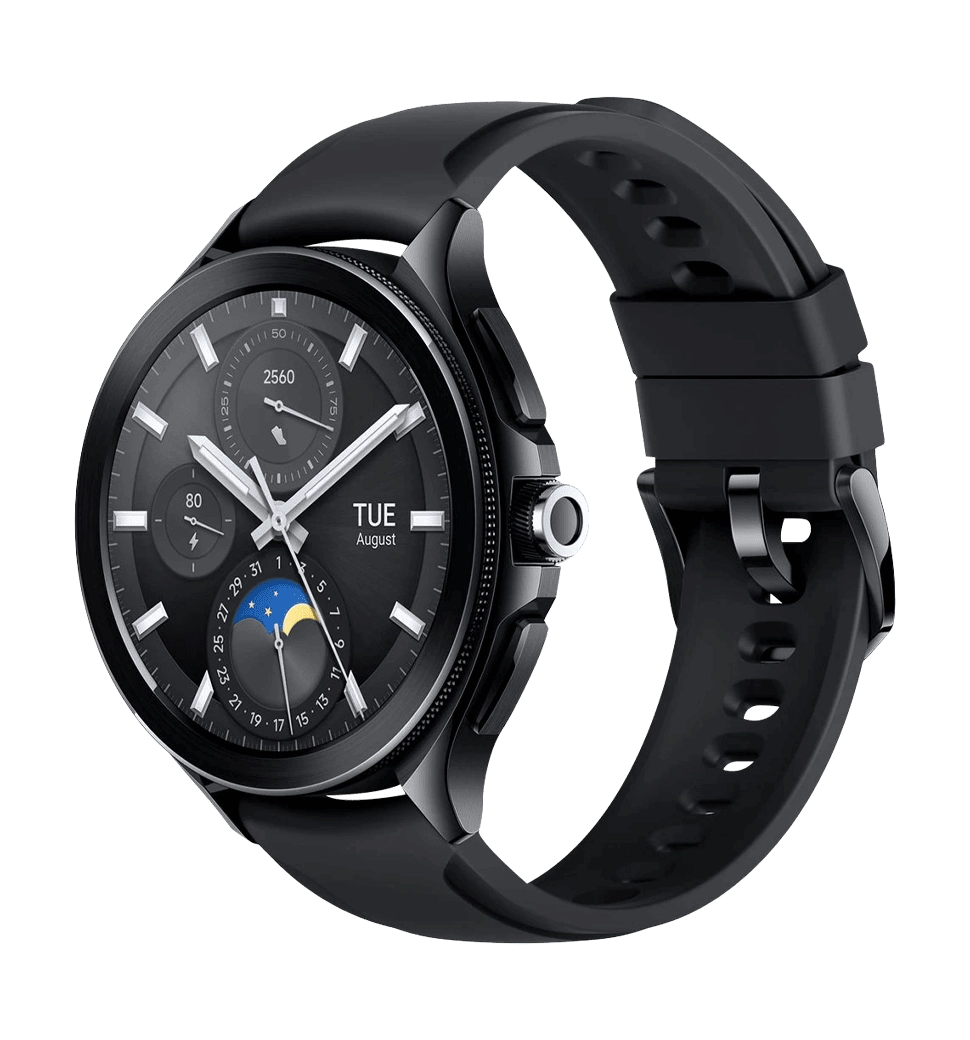 Xiaomi Watch 2 Pro Bluetooth Black Case with Black Fluororubber Strap (BHR7211GL)