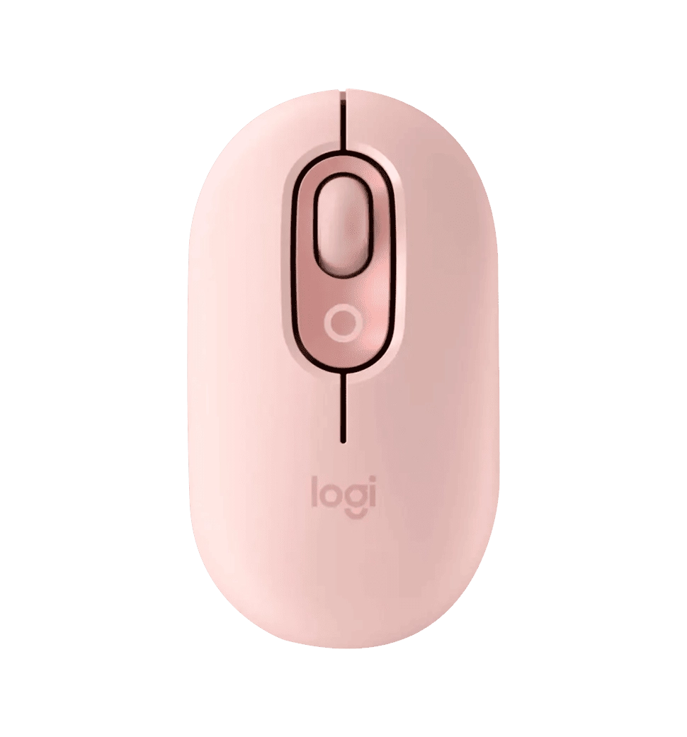 Миша LOGITECH POP Mouse with emoji - ROSE