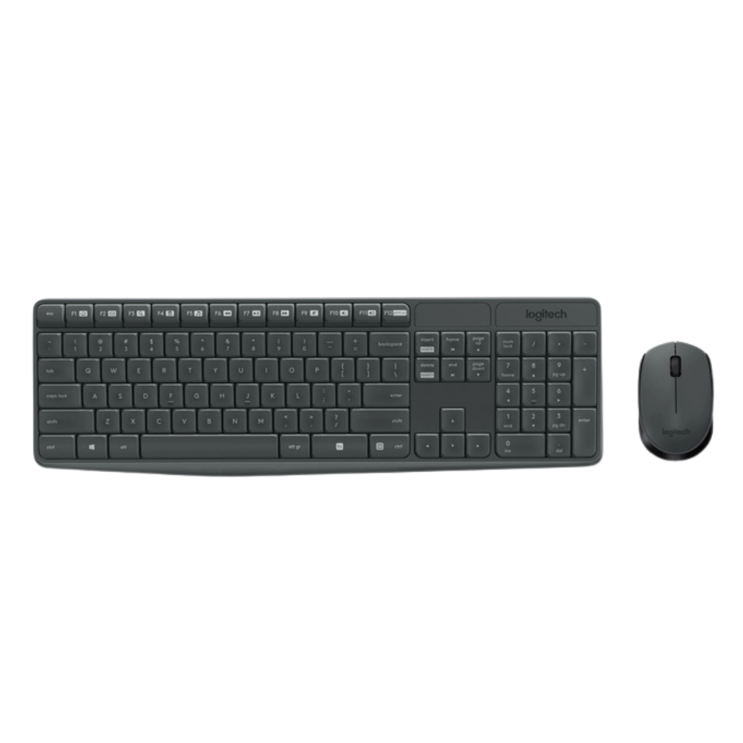 Комплект LOGITECH MK235 Wireless Combo - Grey
