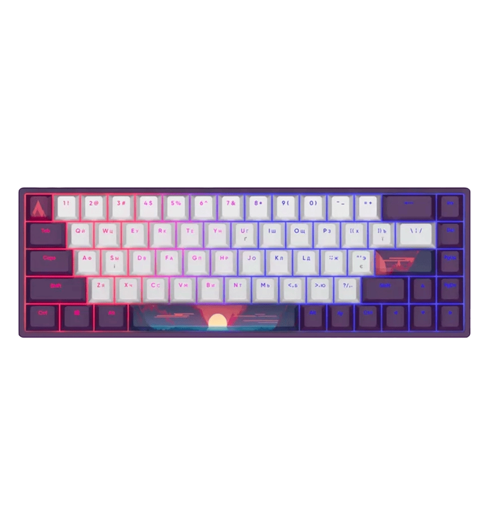 Игровая клавиатура DARK PROJECT 68 Sunrise - RGB  ANSI ENG (DPP68_GSH_SUNR_ANSI_EN)