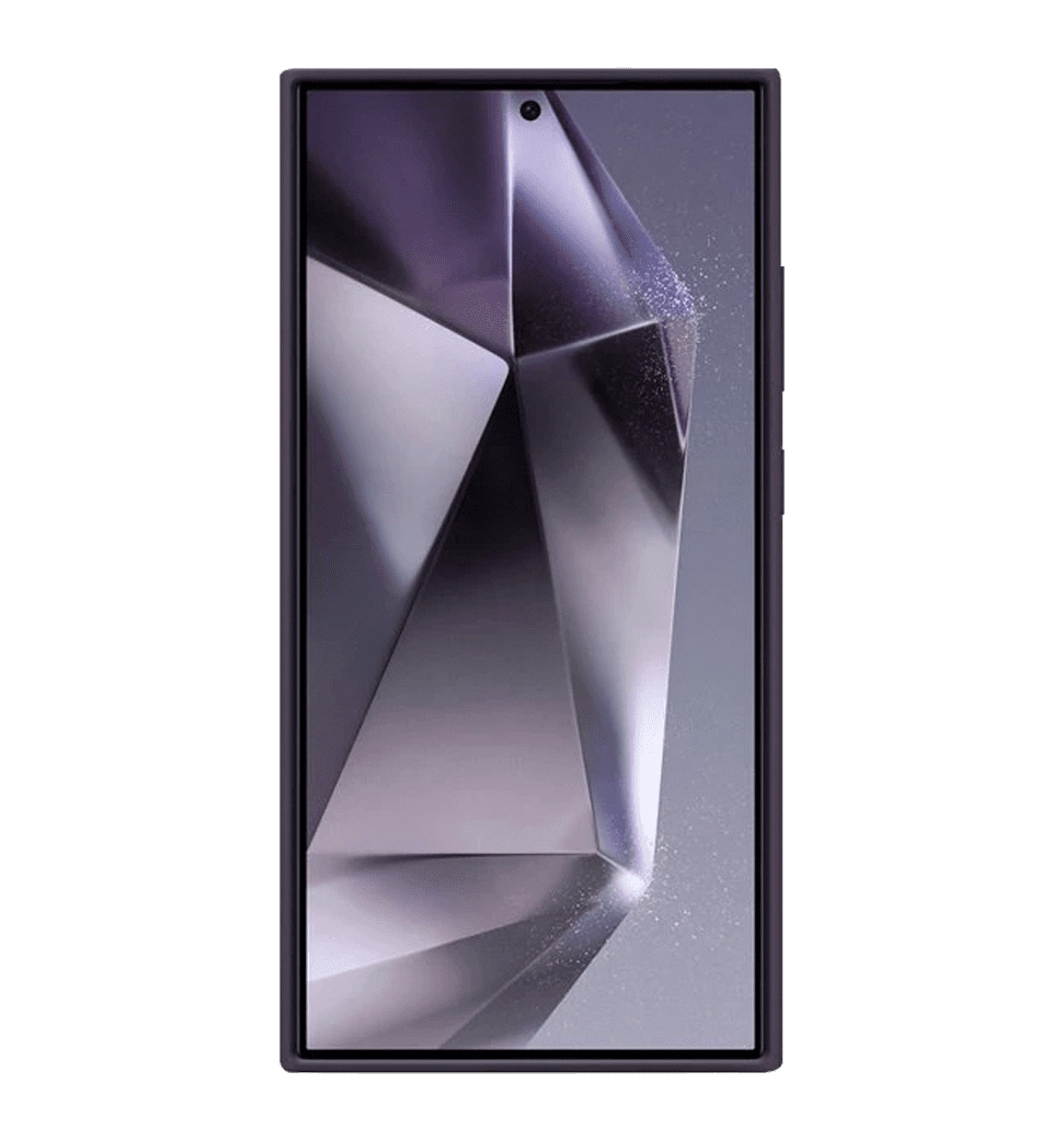 Чехол Samsung для Galaxy S24 Ultra Silicone Case, фіолетовий (EF-PS928TEEGWW)