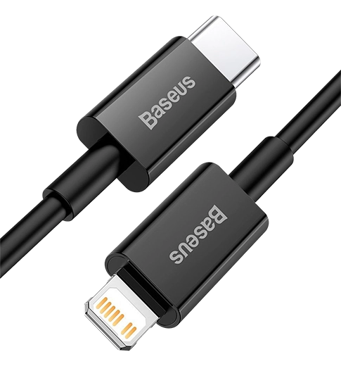 Кабель Baseus Superior Series Fast Charging Type-C to Lightning PD 20W 1m Black (CATLYS-A01)