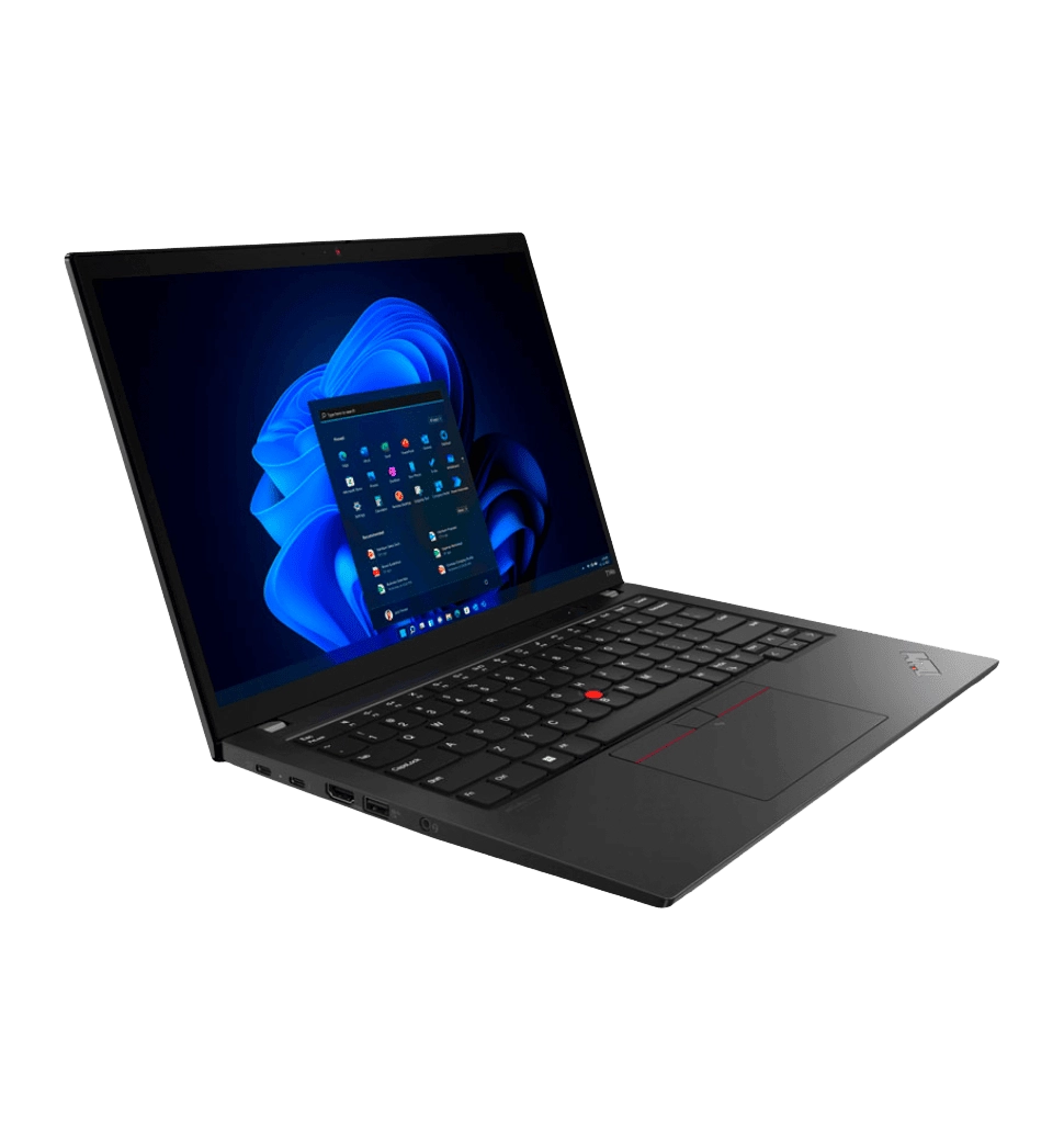 Ноутбук 14" Lenovo ThinkPad T14s AG (21BR00DURA)/Intel i7-1260P/32GB/1TB SSD/Intel Iris Xe/DOS/Black