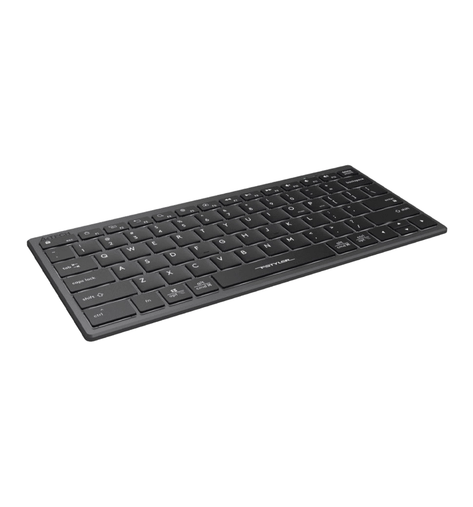 Клавіатура A4-Tech Fstyler FX61, сірий колір, USB, біле підсвічування