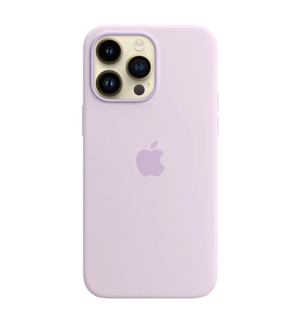 Чохол Силіконовий iPhone 14 Pro Max Silicone Case with MagSafe Lilac (MPTW3) — фото 2