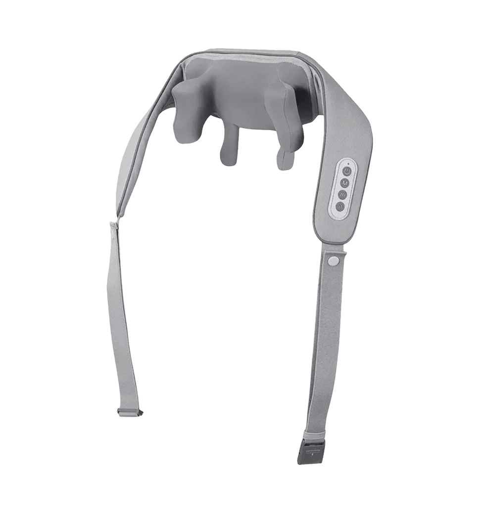 Масажер NAIPO Neck and Shoulder Massager oFree для шиї та плечей з підігрівом і регульованими ремінц