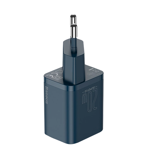 Адаптер Baseus Super Si Quick Charger Type-C 20W with Type-C to Lightning Cable Blue (TZCCSUP-B03)