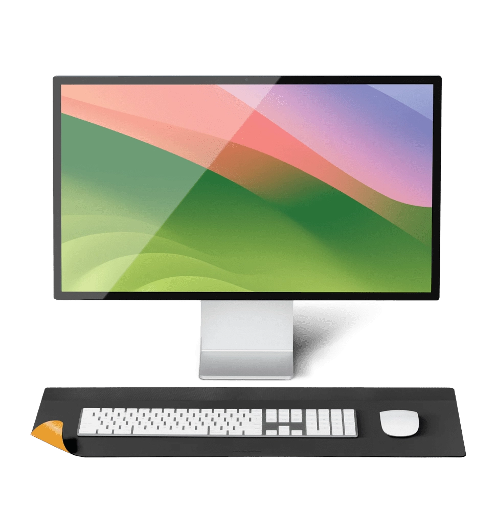 Native Union Desk Mat Black/Kraft (DESK-MAT-BLKKFT)