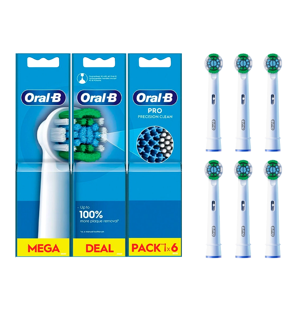 Насадка для электрической зубной щетки BRAUN Oral-B Precision Clean EB20RX CleanMaximiser (6)