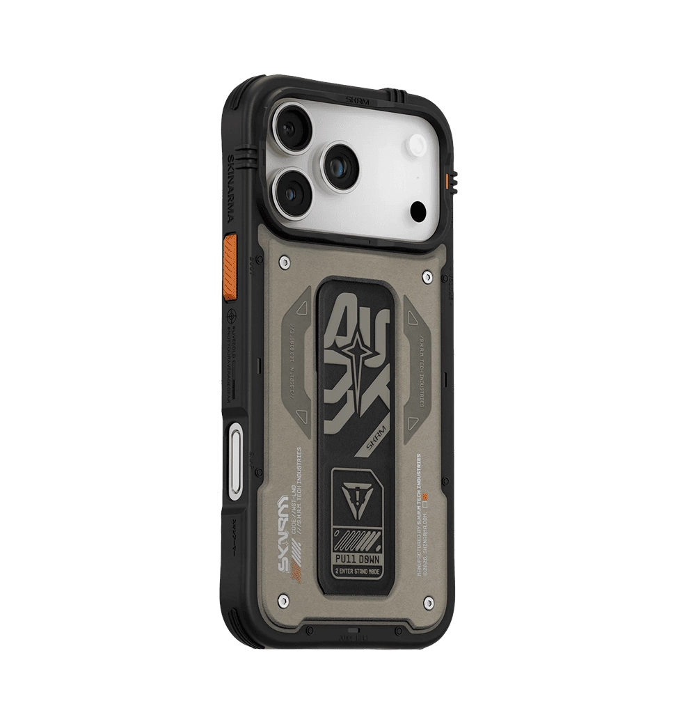 Чохол для iPhone 17 Pro Skinarma Aegis (Mag-Charge) Grey