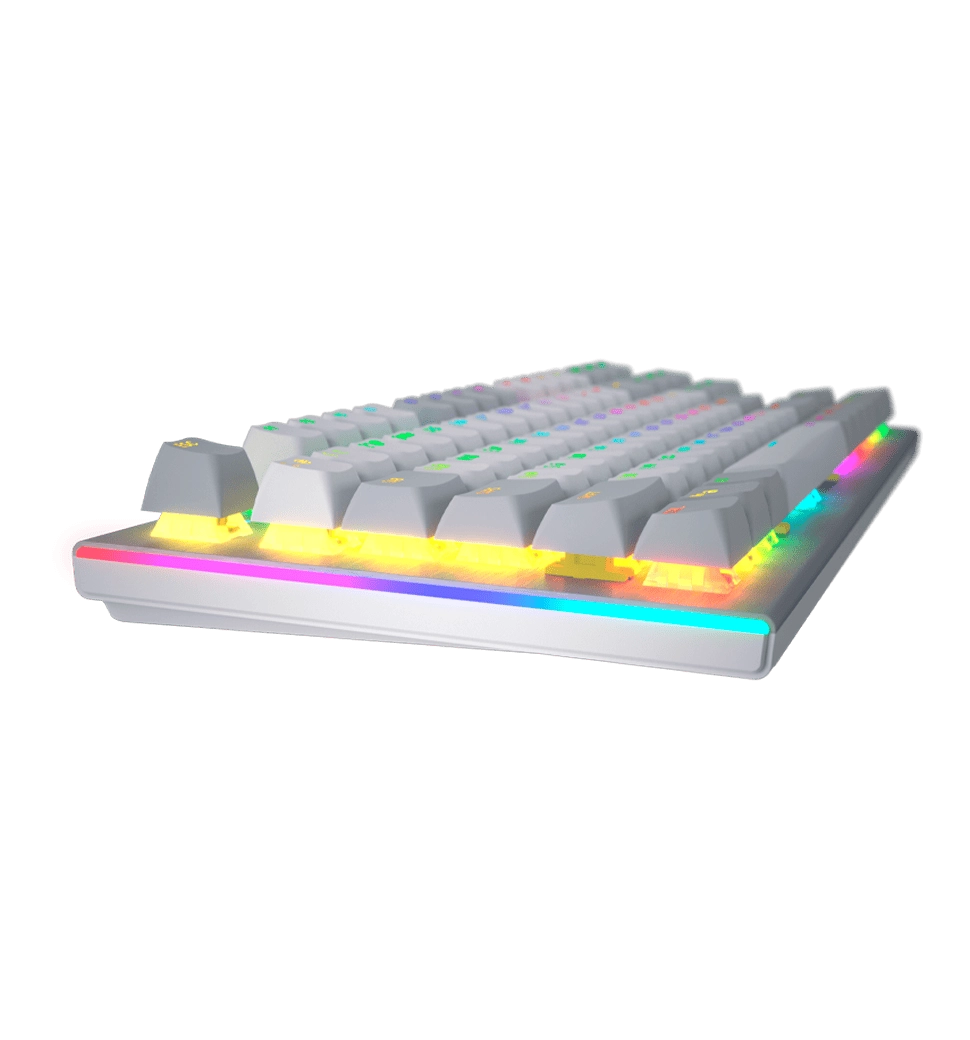 Клавіатура механічна HATOR Gravity TKL orange (HTK561UA) white