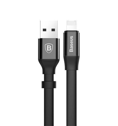 Кабель Baseus Nimble iP Portable Cable 2A 23cm (CALMBJ-B01) Black