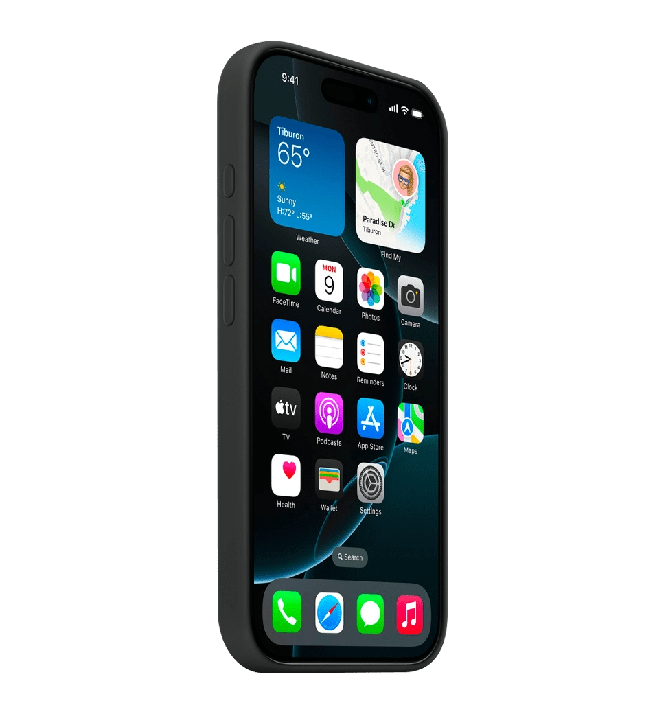 Чохол iPhone 16 Pro Max Silicone Case with MagSafe - Black (MYYT3)