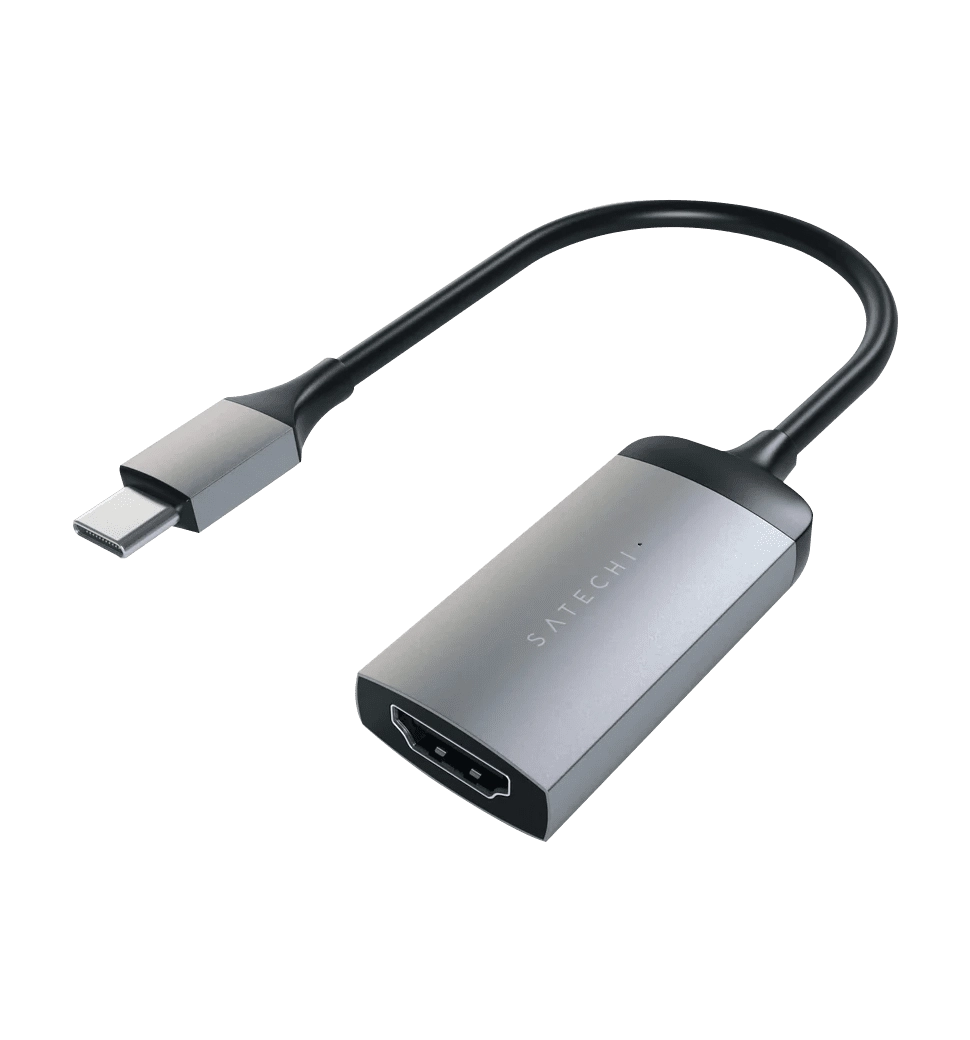 Перехідник Satechi Type-C HDMI Adapter Space Gray (ST-TC4KHAM)