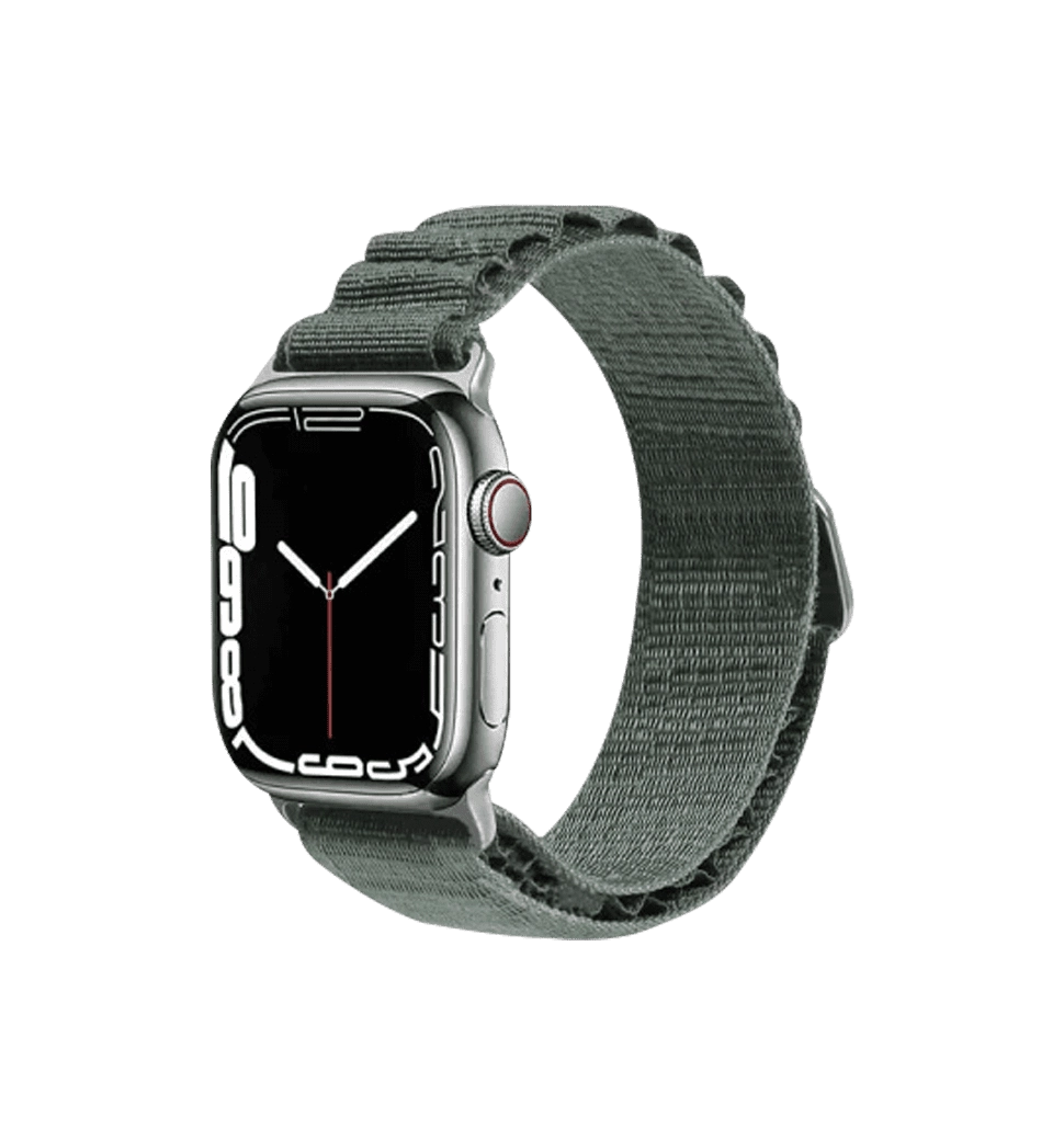 Ремінець Wiwu для Apple Watch 42/44/45/49mm Nylon Band Green