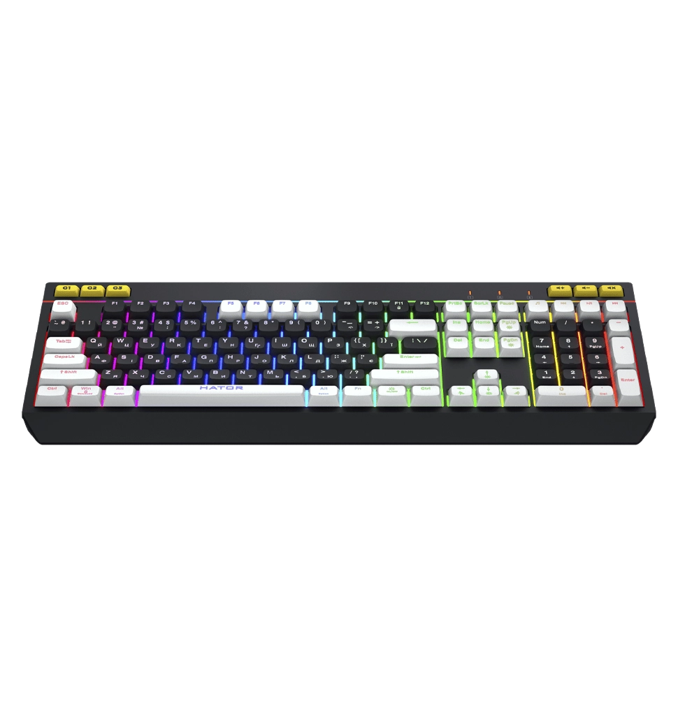 Клавиатура мембранная HATOR Icefall (HTK400UA) black