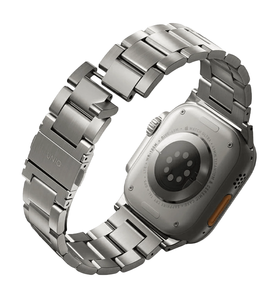 Ремешок Uniq Osta для Apple Watch 49 | 45 | 44 | 42 mm titanium silver (UNIQ-49MM-OSTASIL)