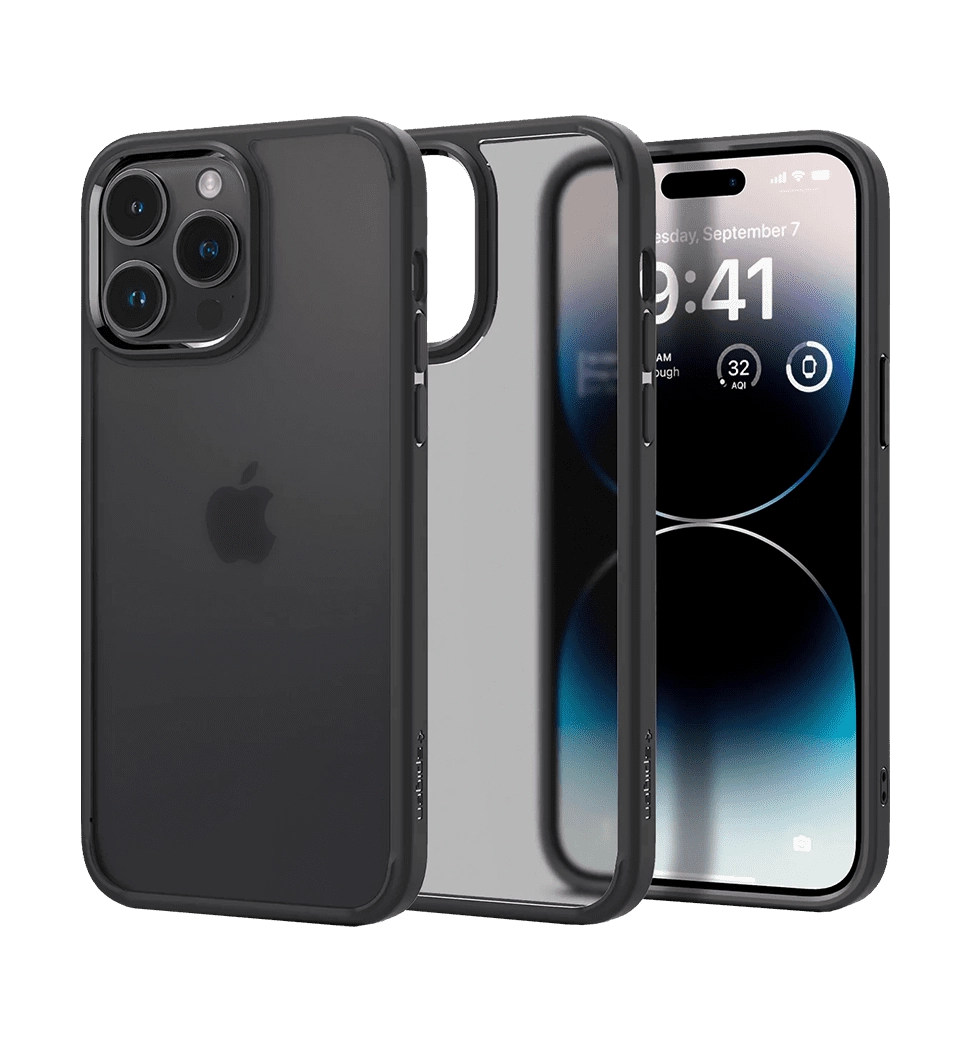 Чехол Spigen iPhone 14 Pro Max Ultra Hybrid, Frost Black (ACS04824)