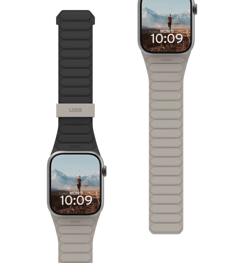 Ремешок UAG для Apple Watch 45/44/42 Pathfinder, Black/Titanium (194161114036)