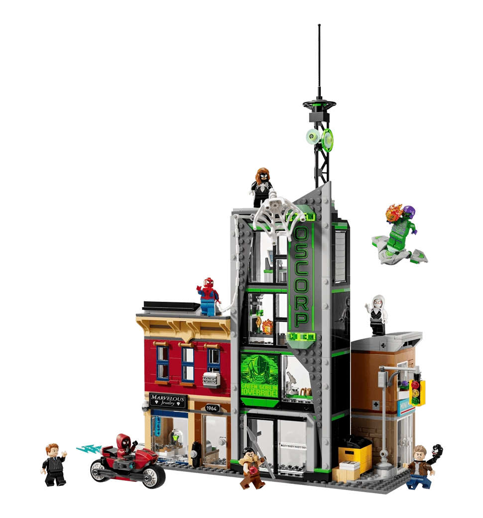 Конструктор LEGO Super Heroes Человек-паук против Оскорпа