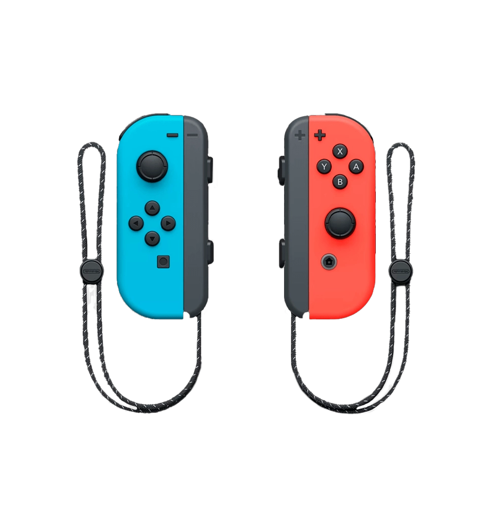 Портативная игровая приставка Nintendo Switch OLED with Neon Blue and Neon Red Joy-Con