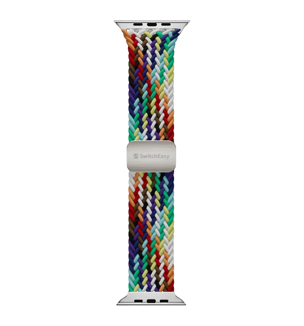 Ремешок Switcheasy Candy Braided Nylon Watch Loop for Apple Watch 44/45/46/49mm Pride (SAW459237PR24)