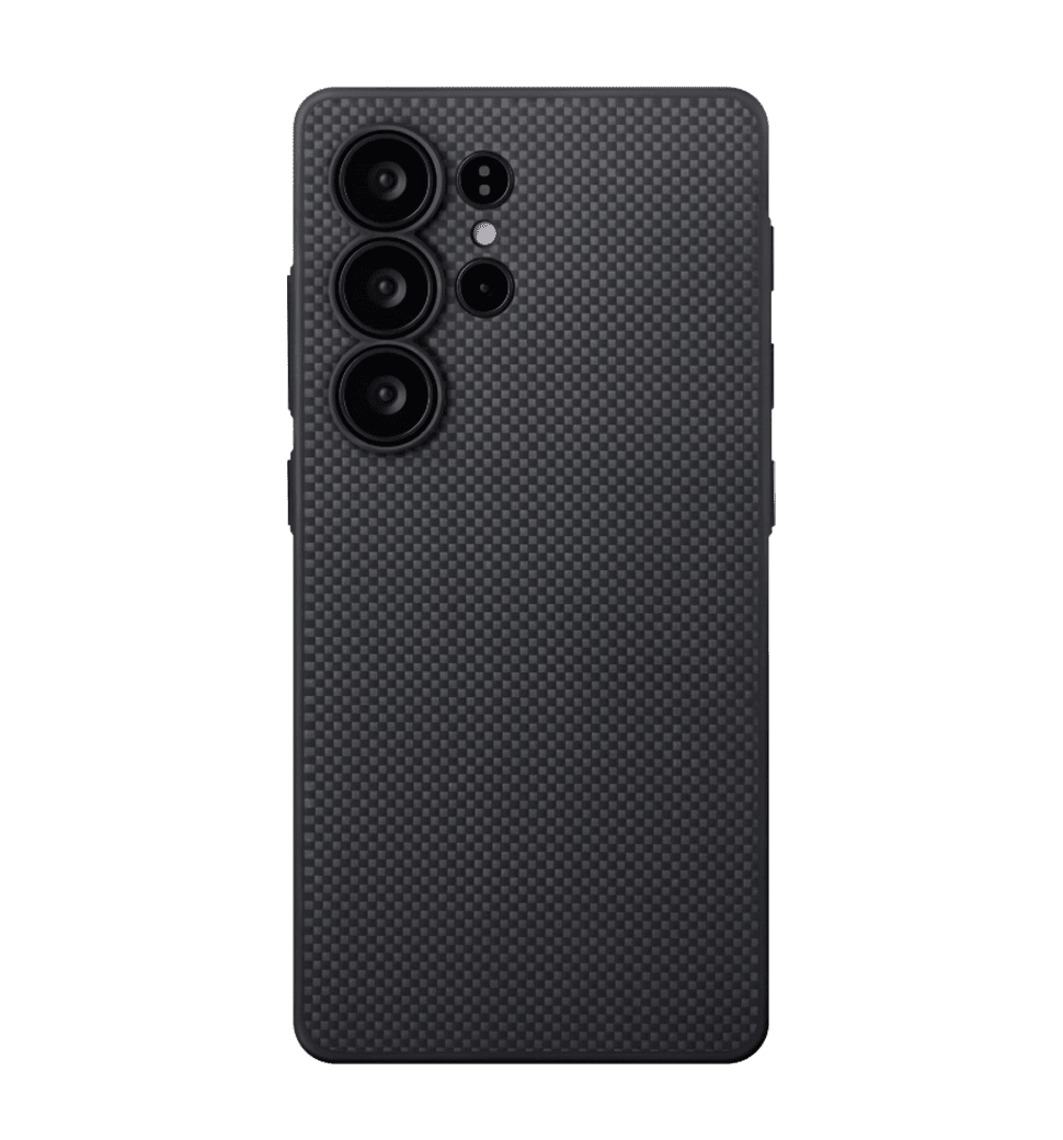 Чохол Pitaka PinButton Case Plain 600D Black/Grey for Samsung Galaxy S25 Ultra (PBS2501U)