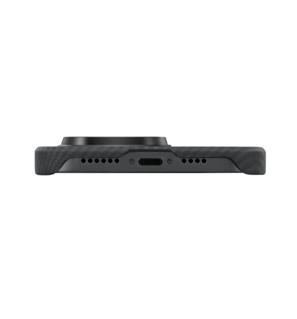 Чохол Pitaka MagEZ Case Twill 600D Black/Grey for iPhone 14 Pro Max (KI1401PMA)