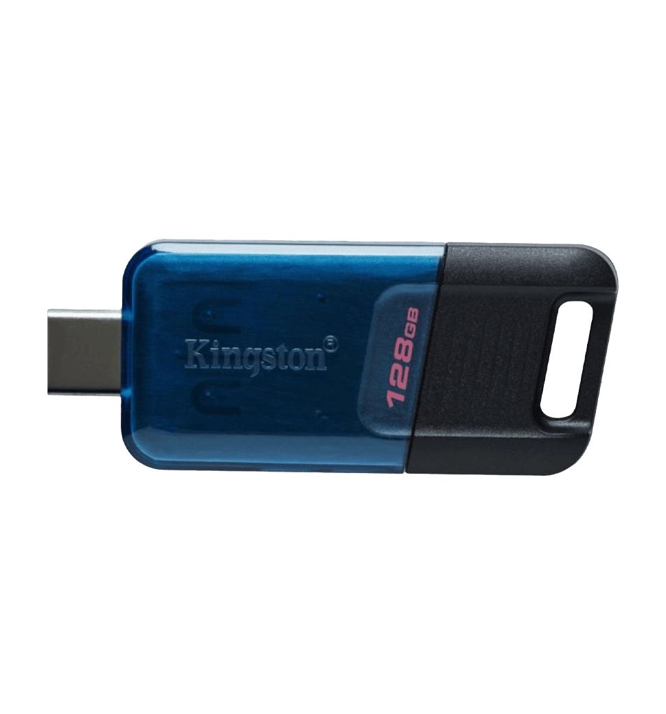 Флешка Kingston 128 GB DataTraveler 80 M USB-C 3.2 (DT80M/128GB)