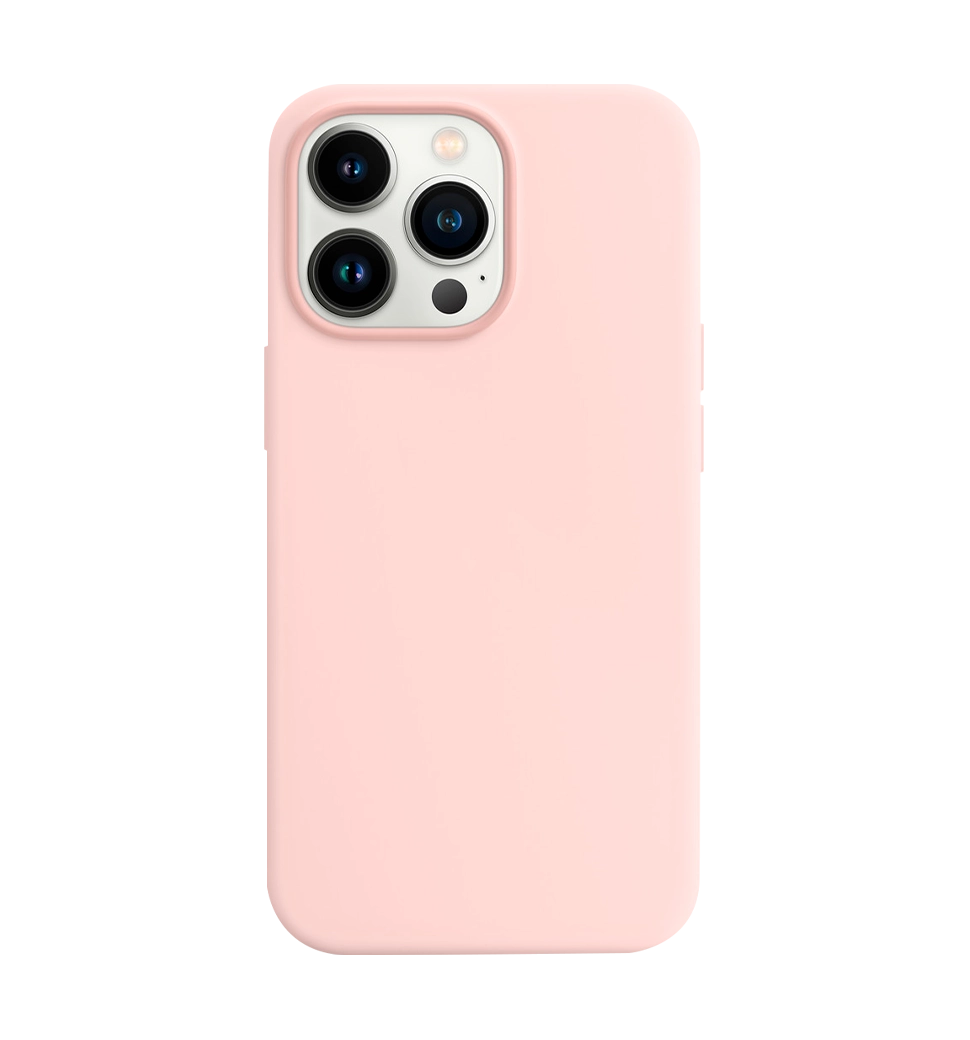 Чехол Monblan для iPhone 13 Pro Magnetic Silicone MagSafe (Chalk Pink)