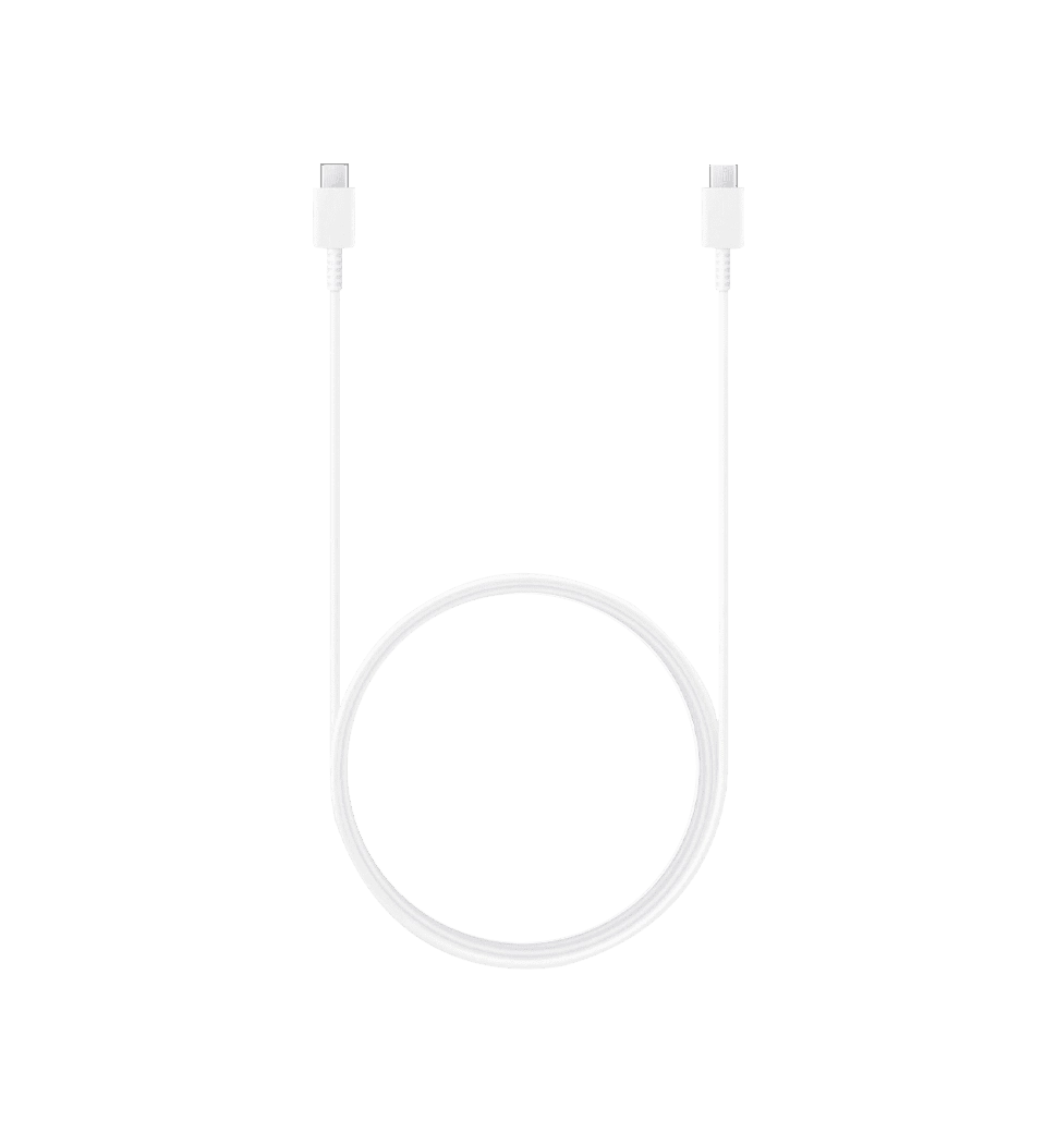 Кабель Samsung Type-C to Type-C 3А (EP-DX310JWRGRU) Білий