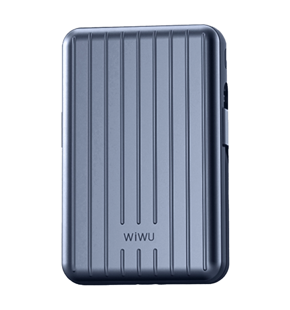 Внешний аккумулятор Wiwu Trunk Series 5000mAh, 22,5w (PP03) Blue