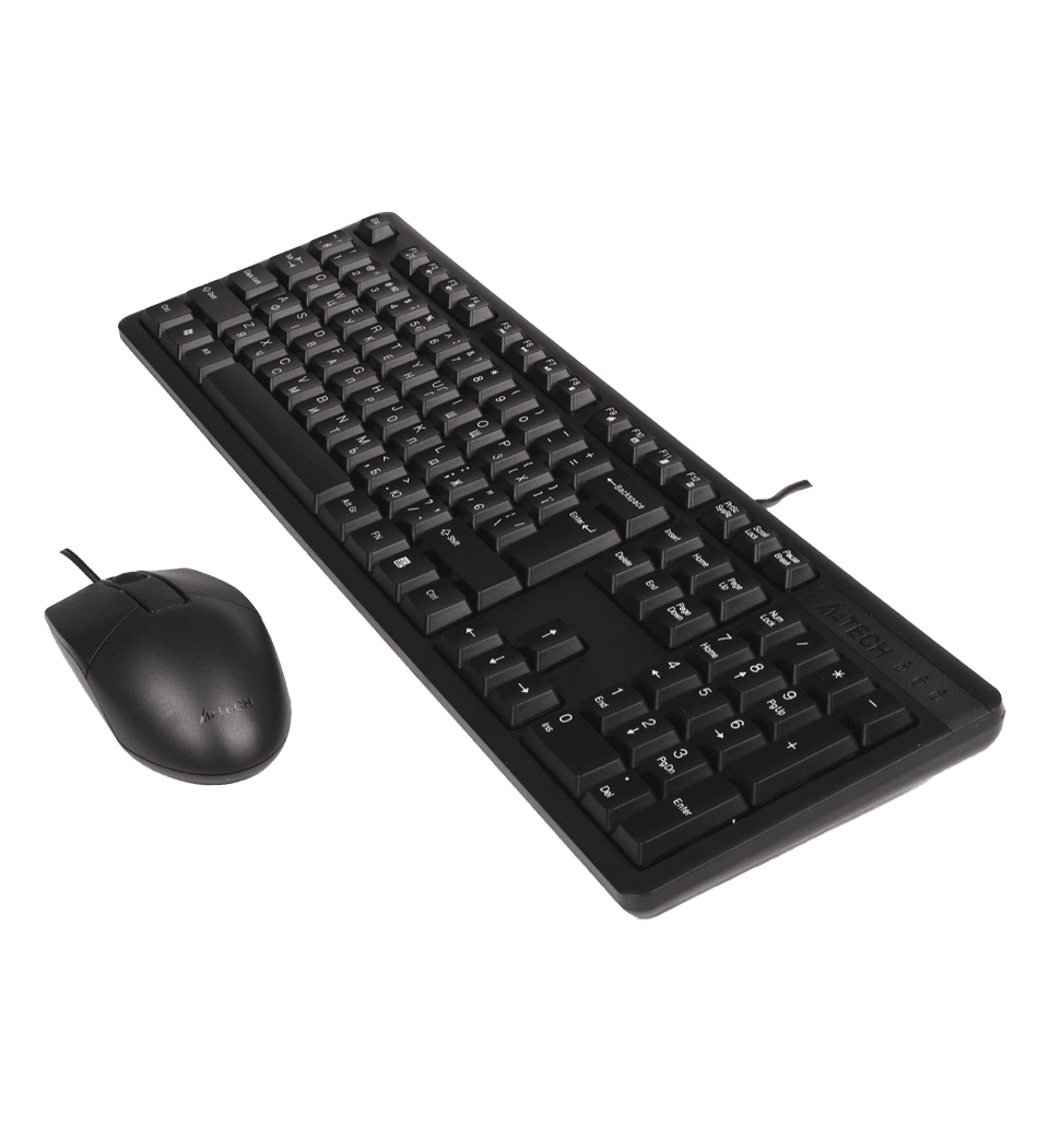 Комплект клавіатура+мишка KK-3+OP-330, USB, Чорна