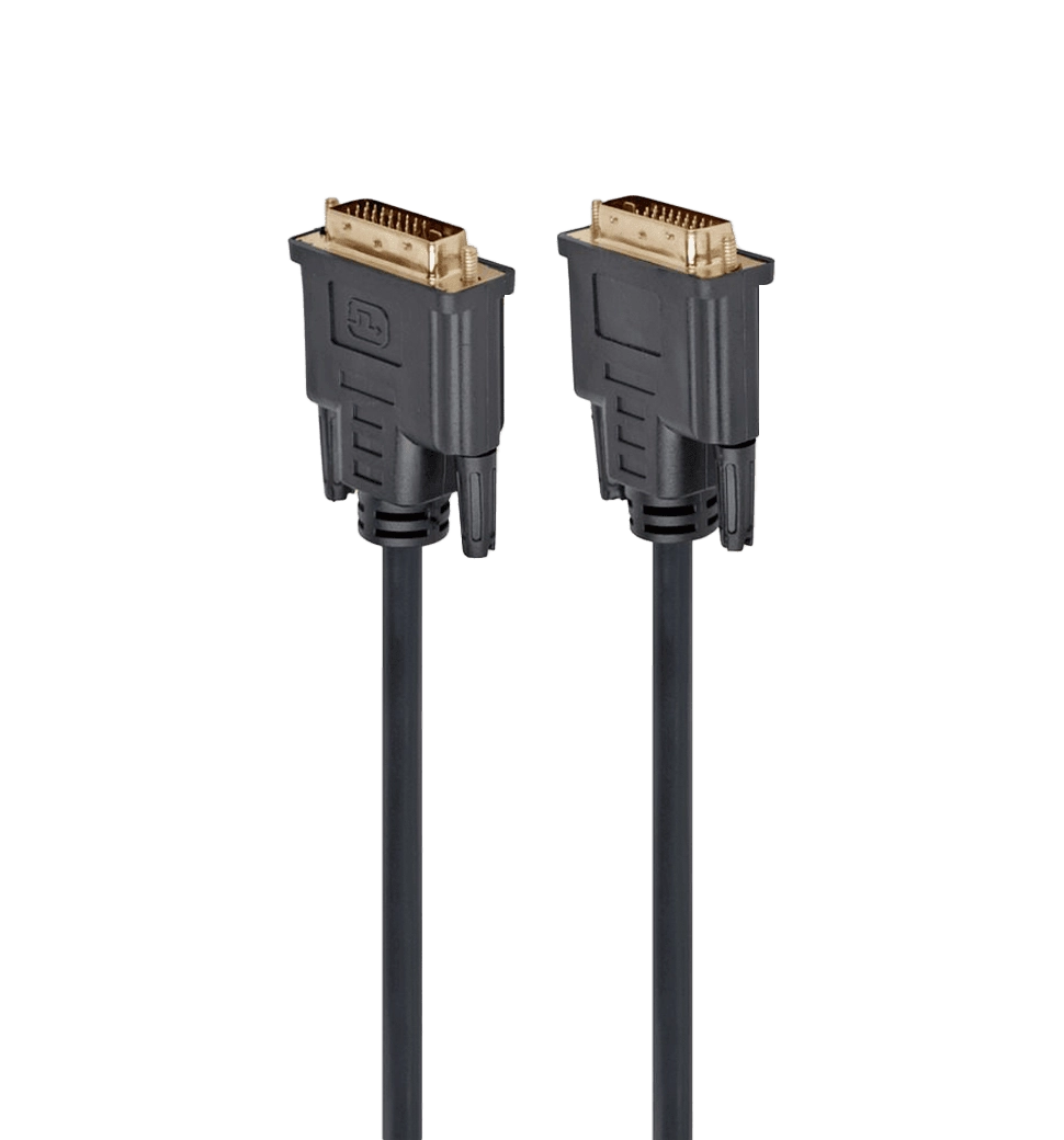 Кабель Cablexpert CC-DVI2-BK-15, DVI відео 24/24 (dual link), 4.5 м