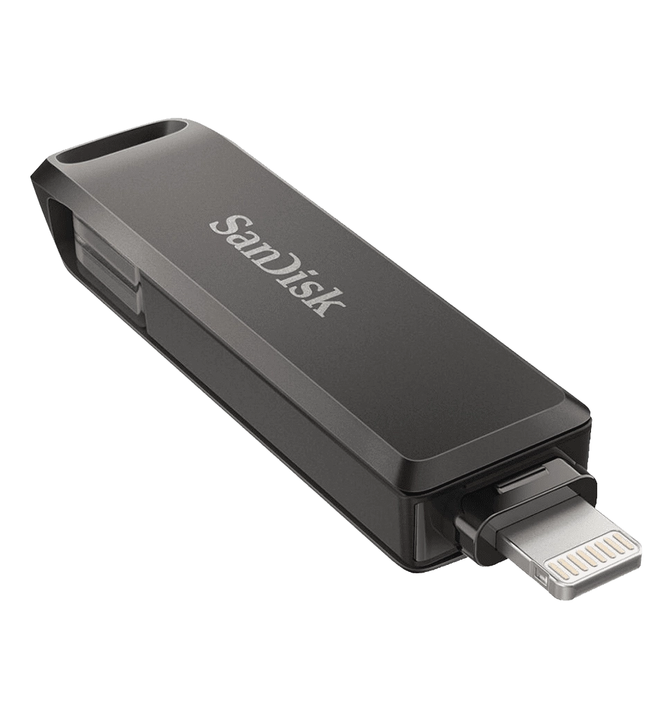 Накопитель SanDisk USB 3.0 iXpand Luxe 128Gb Type-C/Lightning (SDIX70N-128G-GN6NE)