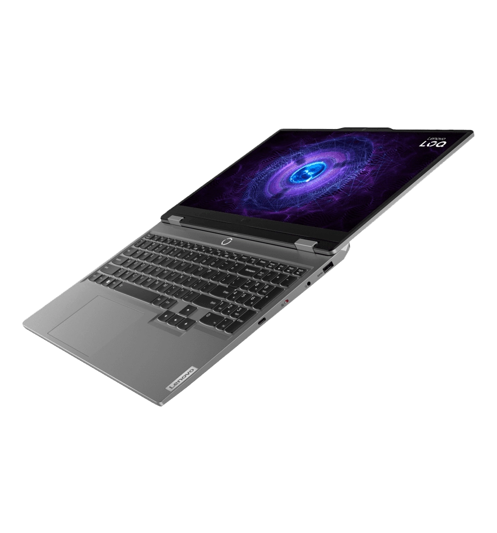 Ноутбук 15.6" Lenovo LOQ 15IAX9 (83GS00FRRA)/Intel i5-12450HX/16GB/1TB SSD/NVD3050-6/DOS/Grey