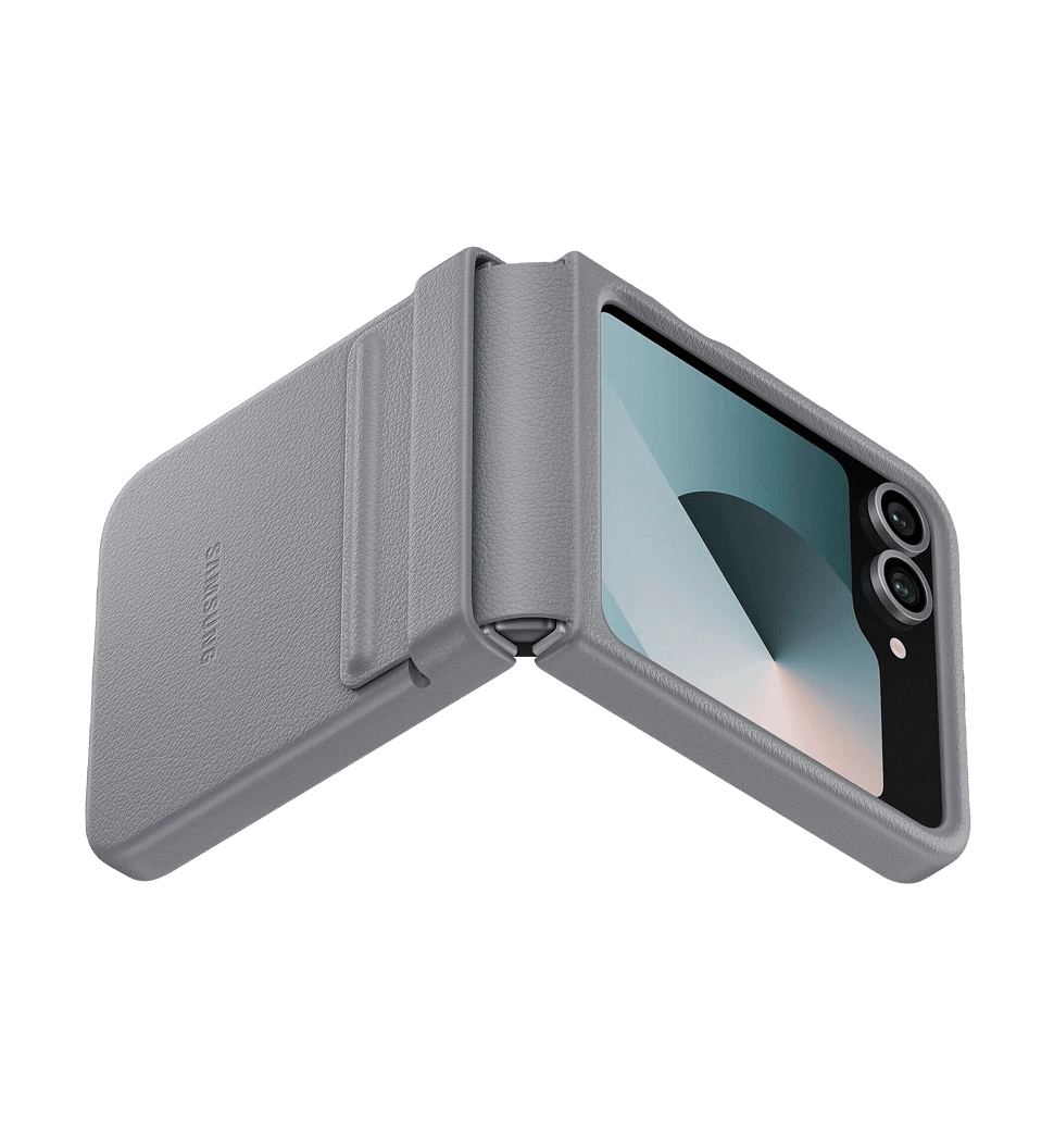 Чохол Samsung для Galaxy Flip6 Kindsuit Case with Ring Gray (EF-VF741PJEGUA)