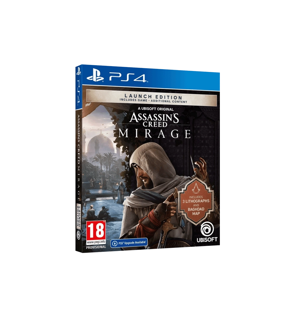 Игра консольная PS4 Assassin's Creed Mirage Launch Edition, BD диск