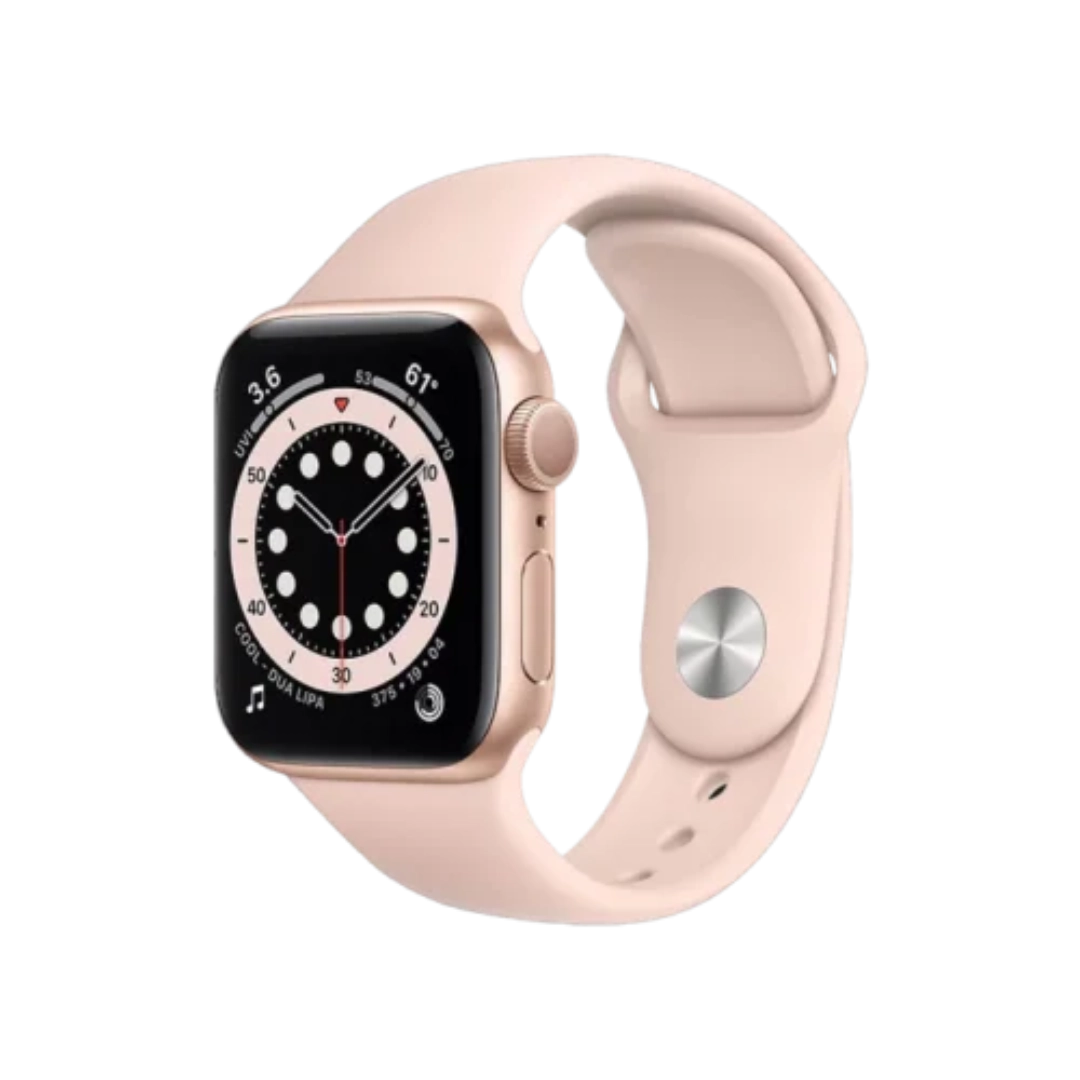 Apple Watch S6 44mm Sp Gold Alu Pink Sport Band (M00E3) БУ