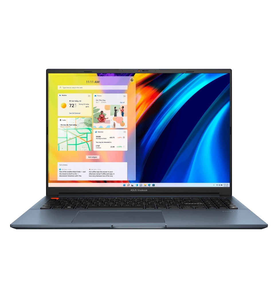 Ноутбук 16" ASUS Vivobook Pro 16 K6602VV-MX081 OLED (90NB1141-M003B0)/Intel i7-13700H/16GB/1TB SSD/NVD4060-8/DOS/Blue