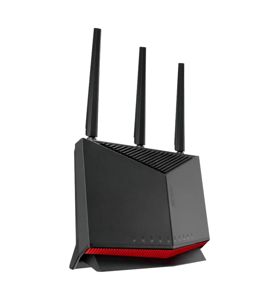 Маршрутизатор ASUS RT-BE86U BE6800, 3x2.5GE LAN, 1x2.5GE LAN/WAN, 1x10GE LAN/WAN, 1xUSB3.2, 1xUSB2.0