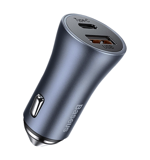 ОЗУ Baseus USB+USB-C Golden Contactor Pro 40W Dark Gray (CCJD-0G)
