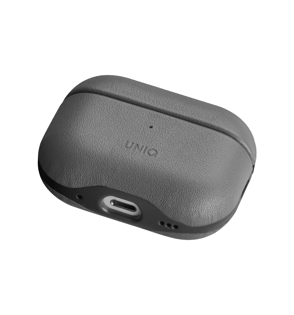 Чохол UNIQ Lyden DS для AirPods Pro2 charcoal grey-black (UNIQ-AIRPODSPRO2-LDSRGRYBLK)