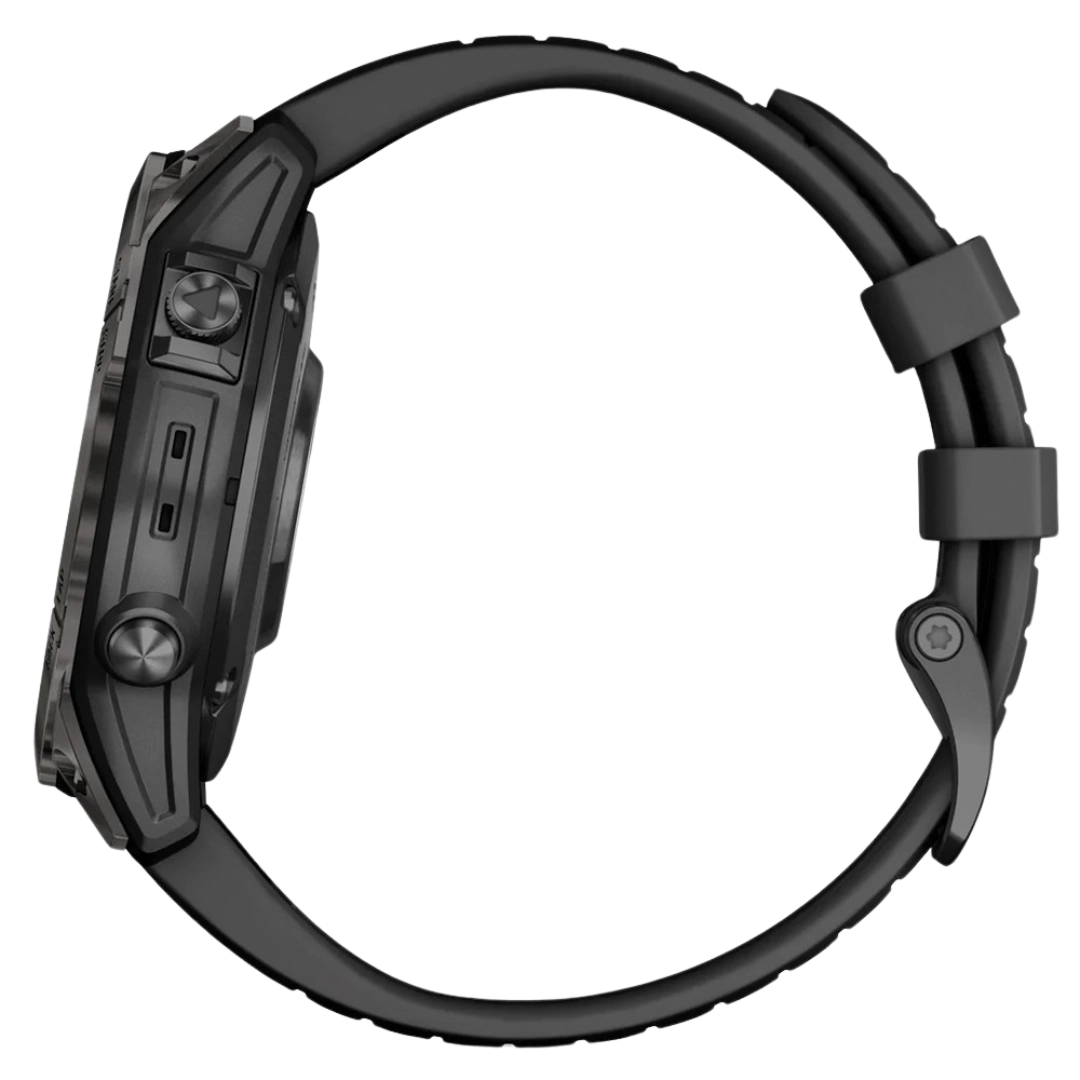 Garmin Fenix 7 Pro Sapphire Solar Carbon with Black Band (010-02777-10/11)