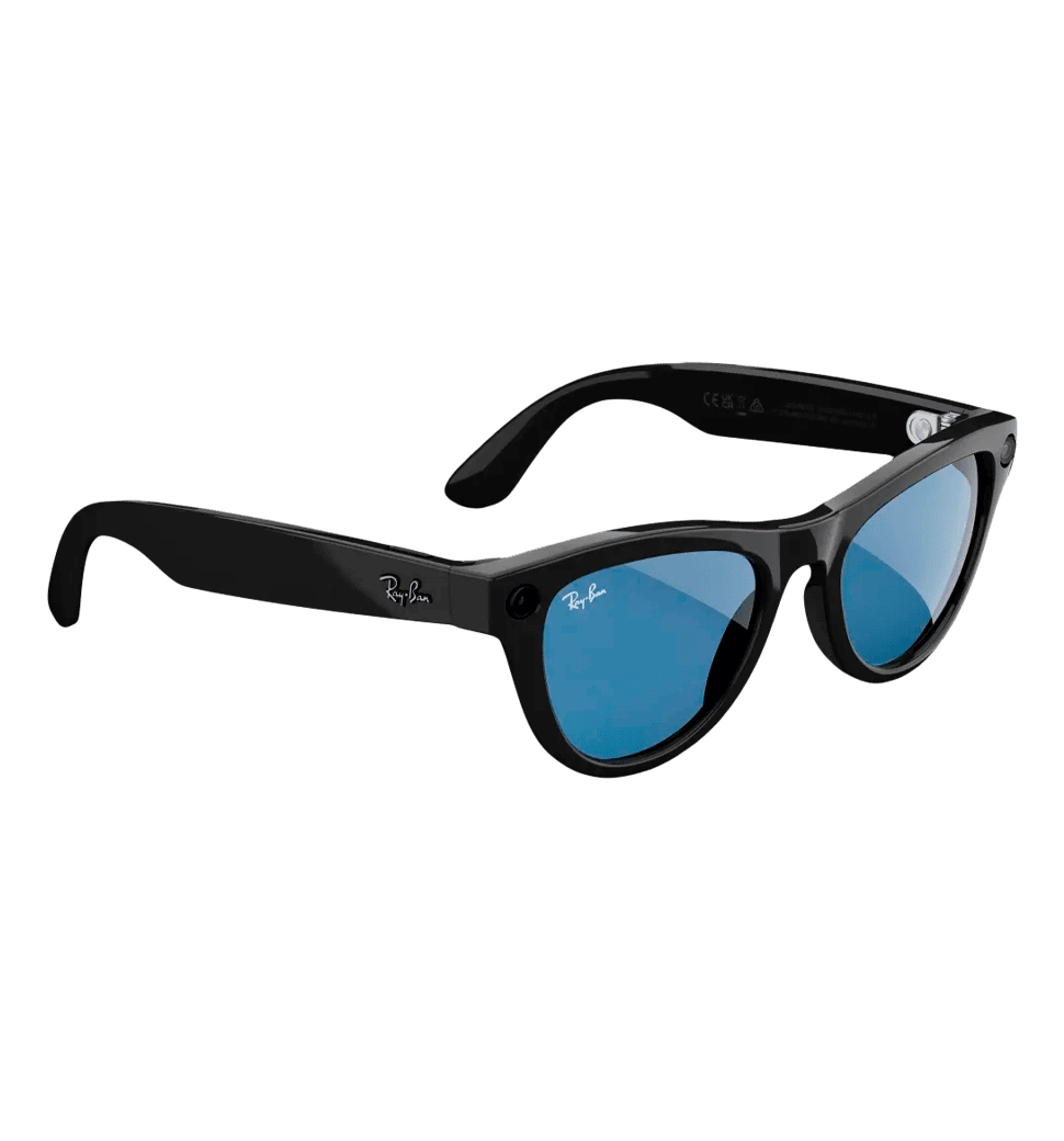 Смарт-окуляри Ray-Ban Meta Skyler Standard - Shiny Black / Transitions Cerulean Blue (RW4010 601/MF 52-20)