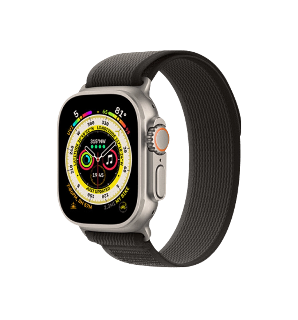 Ремінець Wiwu для Apple Watch 38/40/41mm Trail Loop Blue-Grey